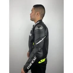 Dainese Racing 3 Leather Jacket -Motorcycle Gear large 1296
