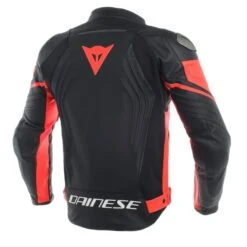 Dainese Racing 3 Leather Jacket -Motorcycle Gear large 1303