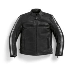 BMW Mens TwinStripes Leather Jacket