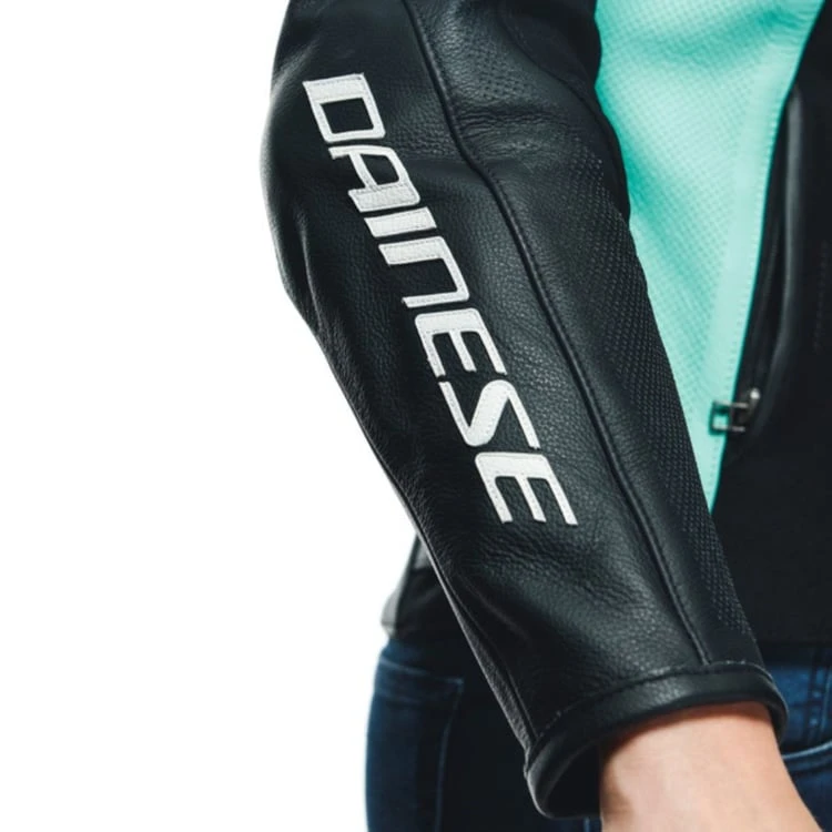 Dainese Women's Racing 4 Perforated Leather Jacket 11 Dainese Women's Racing 4 Perforated Leather Jacket - Image 11