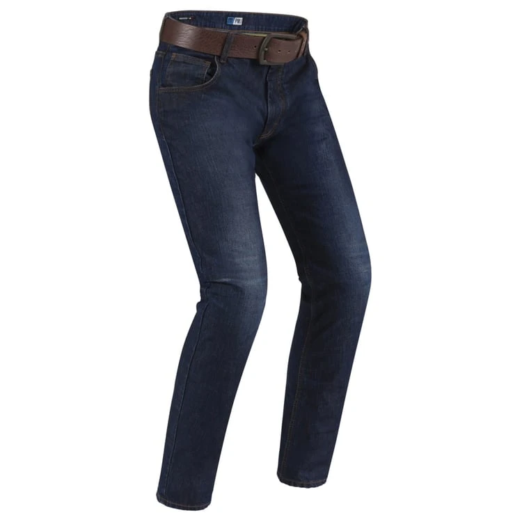 PMJ Deux Worker Blue Long Leg Jeans 1 PMJ Deux Worker Blue Long Leg Jeans