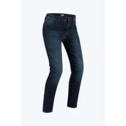 PMJ Women's Caferacer Mid Blue Jeans
