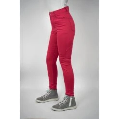 Bull-It Women's Fury V Blossom Skinny Short Leg Jeggings -Motorcycle Gear large 2600