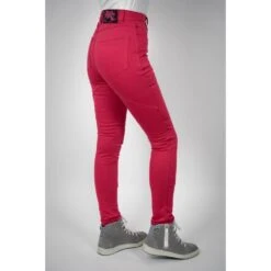 Bull-It Women's Fury V Blossom Skinny Short Leg Jeggings -Motorcycle Gear large 2601