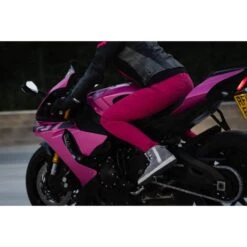 Bull-It Women's Fury V Blossom Skinny Short Leg Jeggings -Motorcycle Gear large 2603