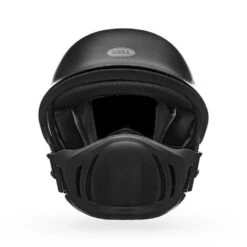 Bell Rogue Solid Matte Black Helmet -Motorcycle Gear large 301