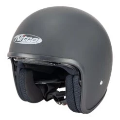 Nitro X606V Satin Black Helmet