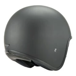 Nitro X606V Satin Black Helmet -Motorcycle Gear large 319