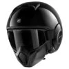 Shark Street Drak Blank Black Helmet