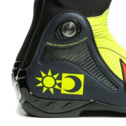 Dainese Axial D1 Valentino Replica Boots -Motorcycle Gear large 3809