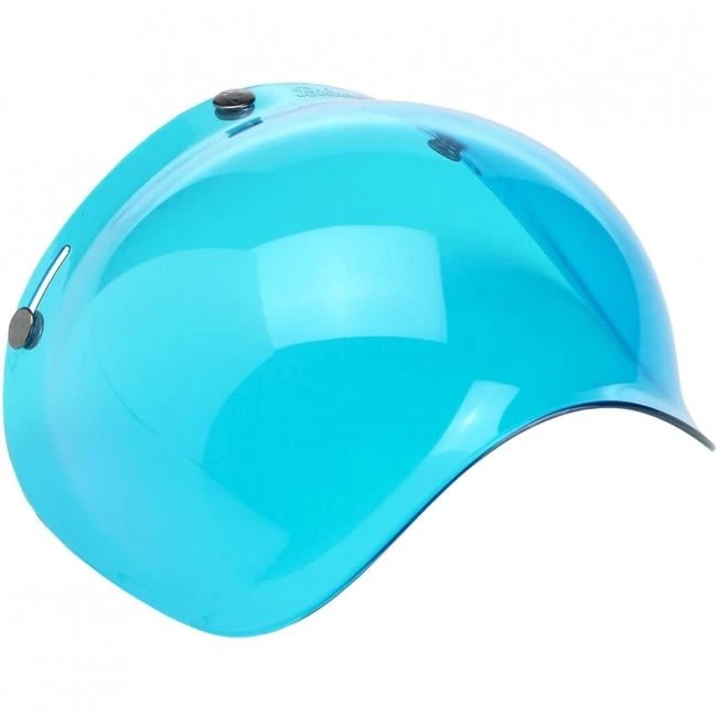 Biltwell Gringo Blue Bubble Shield 2 Biltwell Gringo Blue Bubble Shield - Image 2