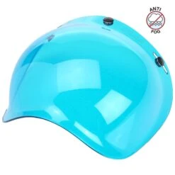 Biltwell Gringo Blue Bubble Shield 6 Biltwell Gringo Blue Bubble Shield -Motorcycle Gear large 3882