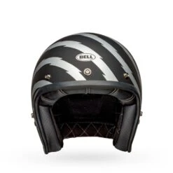 Bell Custom 500 SE Vertigo Matt Black/Silver Helmet 10 Bell Custom 500 SE Vertigo Matt Black/Silver Helmet -Motorcycle Gear large 451