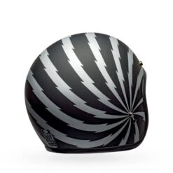 Bell Custom 500 SE Vertigo Matt Black/Silver Helmet 12 Bell Custom 500 SE Vertigo Matt Black/Silver Helmet -Motorcycle Gear large 453