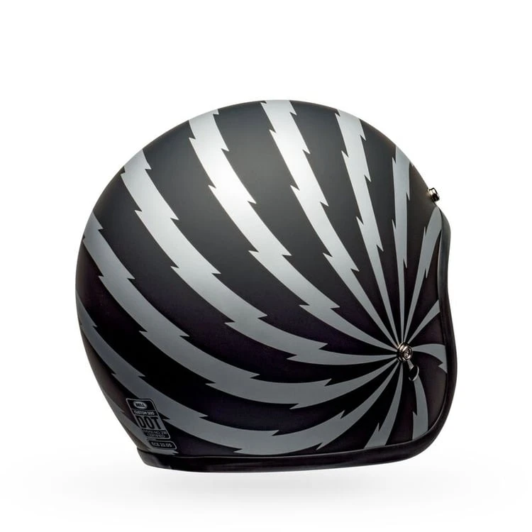Bell Custom 500 SE Vertigo Matt Black/Silver Helmet 5 Bell Custom 500 SE Vertigo Matt Black/Silver Helmet - Image 5