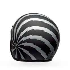 Bell Custom 500 SE Vertigo Matt Black/Silver Helmet 14 Bell Custom 500 SE Vertigo Matt Black/Silver Helmet -Motorcycle Gear large 455