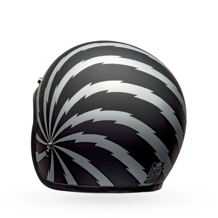 Bell Custom 500 SE Vertigo Matt Black/Silver Helmet 7 Bell Custom 500 SE Vertigo Matt Black/Silver Helmet - Image 7