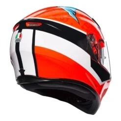 AGV K3 SV Attack Helmet -Motorcycle Gear large 551