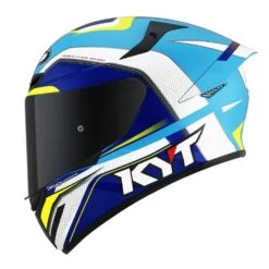 KYT TT-Course Grand Prix Helmet -Motorcycle Gear large 589