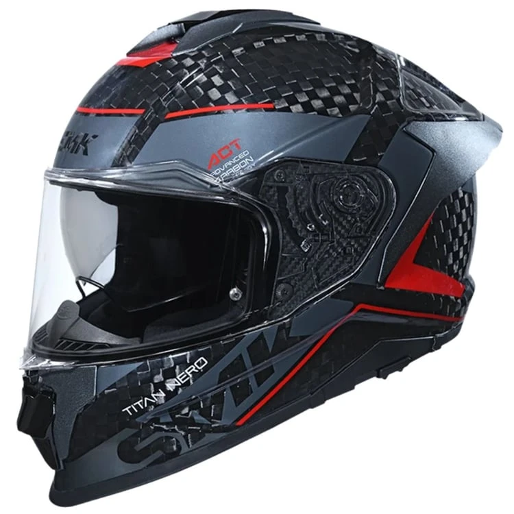 SMK Titan Carbon Nero Helmet 2 SMK Titan Carbon Nero Helmet - Image 2
