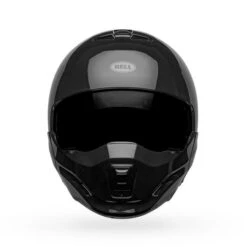 Bell Broozer Solid Black Helmet -Motorcycle Gear large 799