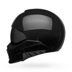 Bell Broozer Solid Black Helmet -Motorcycle Gear large 801