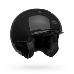 Bell Broozer Solid Black Helmet -Motorcycle Gear large 806
