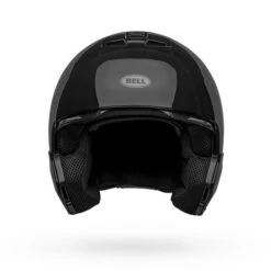 Bell Broozer Solid Black Helmet -Motorcycle Gear large 807