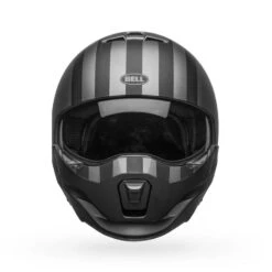 Bell Broozer Free Ride Grey/Black Helmet -Motorcycle Gear large 823