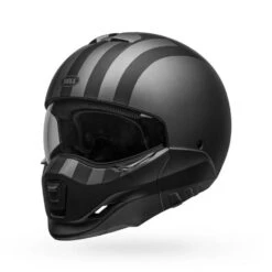 Bell Broozer Free Ride Grey/Black Helmet -Motorcycle Gear large 824